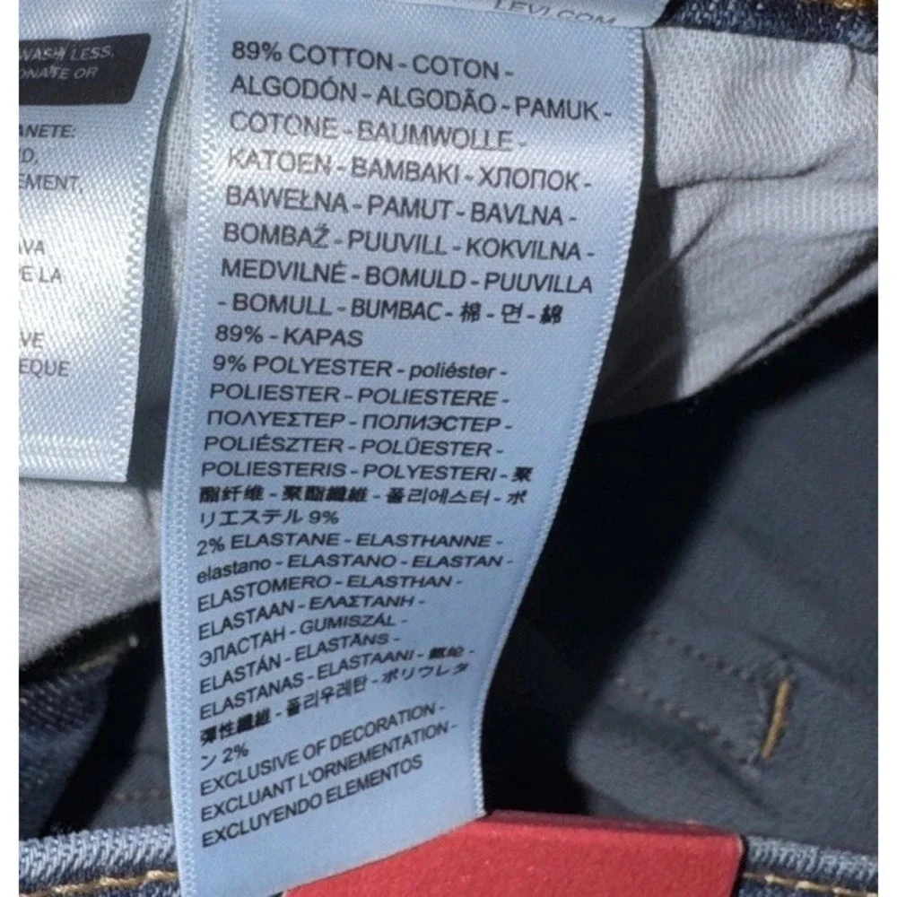Levi's 559 Relaxed Straight Leg Blue Denim Jeans Mens Sz 36 X 30
